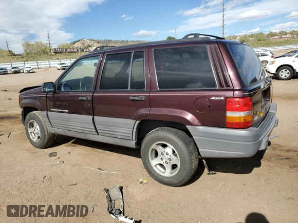 1997 Jeep Grand Cherokee Laredo with VIN 1J4GZ58S1VC747713, listed as a Copart auction lot 55290275 with 159,846 mi miles and Salvage title. Bid and sale history available at DreamBid. Image 2.