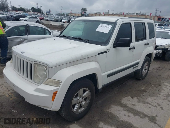 2010 Jeep Liberty Sport with VIN 1J4PP2GK1AW154965, listed as a IAAI auction lot 41510965 with 177,150 mi miles and . Bid and sale history available at DreamBid. Image 2.
