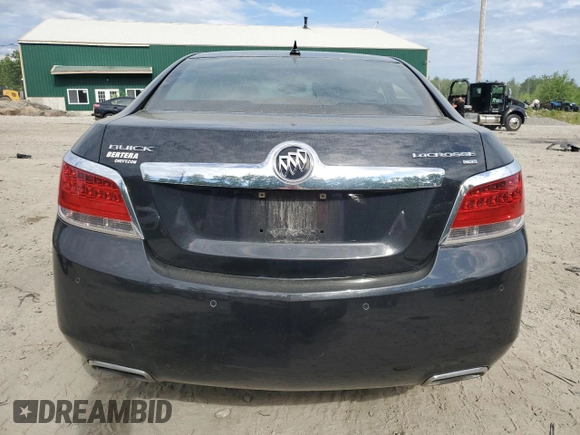 2011 Buick LaCrosse CXS with VIN 1G4GE5ED4BF256372, listed as a Copart auction lot 57196784 with 78,504 mi miles and Salvage Title. Bid and sale history available at carsss.com. Image 6.