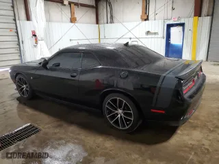 2016 Dodge Challenger R/T Scat Pack with VIN 2C3CDZFJ9GH354292, listed as a Copart auction lot 48389985 with 81,078 mi miles and Salvage Title. Bid and sale history available at carsss.com. Image 2.