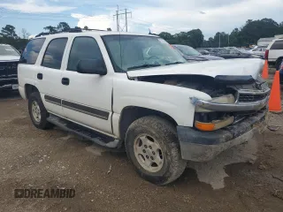 2005 Chevrolet Tahoe LS with VIN 1GNEC13V25R187388, listed as a Copart auction lot 61913465 with 198,657 mi miles and Salvage title. Bid and sale history available at DreamBid. Image 4.