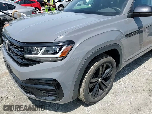 2023 Volkswagen Atlas 2.0T SEL R-Line Black z VIN 1V2SC2CA4PC211886, wystawiony jako Copart lot #54224875 z przebiegiem 23 819 mil mil oraz Szkoda całkowita • Salvage title. Historia ofert i sprzedaży dostępna na DreamBid. Obrazek 15.
