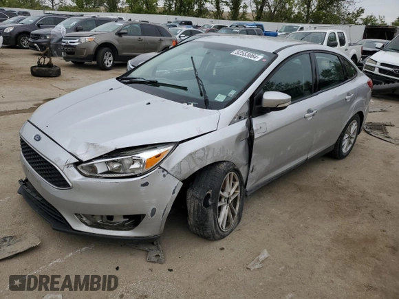 2016 Ford Focus SE with VIN 1FADP3F21GL354227, listed as a Copart auction lot 52553064 with 104,109 mi miles and Salvage Title. Bid and sale history available at carsss.com. Image 1.