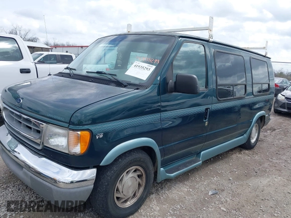 1999 Ford Econoline Cargo with VIN 1FDRE14W4XHC30466, listed as a IAAI auction lot 41935293 with 276,092 mi miles. Bid and sale history available at carsss.com. Image 2.