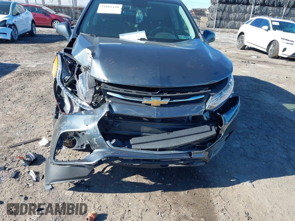 2017 Chevrolet Trax LT with VIN KL7CJPSB6HB253418, listed as a IAAI auction lot 41881440 with 114,104 mi miles. Bid and sale history available at carsss.com. Image 6.