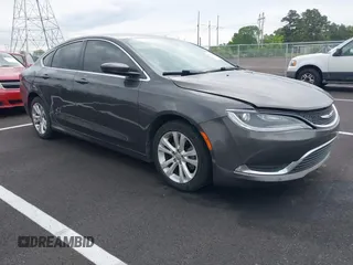 2015 Chrysler 200 Limited with VIN 1C3CCCAB6FN684025, listed as a IAAI auction lot 42123861 with 180,528 mi miles and . Bid and sale history available at DreamBid. Image 1.