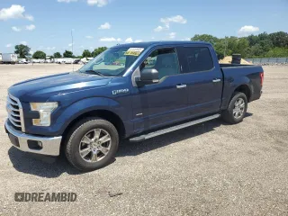 2015 Ford F-150 XL with VIN 1FTEW1CP9FFC69011, listed as a Copart auction lot 61349945 with 139,187 mi miles and Salvage title. Bid and sale history available at DreamBid. Image 1.