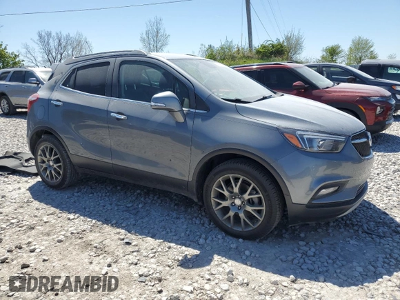 2019 Buick Encore Sport Touring with VIN KL4CJ1SB7KB797153, listed as a Copart auction lot 55275755 with 55,200 mi miles and Clean Title. Bid and sale history available at DreamBid. Image 4.