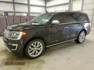2018 Ford Expedition Platinum с VIN 1FMJU1MT3JEA17670, выставлен на аукционе Copart как лот 58159755 с пробегом 191 773 миль миль и Чистый • Clean title. История ставок и продаж доступна на DreamBid. Изображение 1.