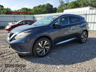 2016 Nissan Murano S z VIN 5N1AZ2MG1GN106169, wystawiony jako Copart lot #55555595 z przebiegiem 158 584 mil mil oraz Szkoda całkowita • Salvage title. Historia ofert i sprzedaży dostępna na DreamBid. Obrazek 1.