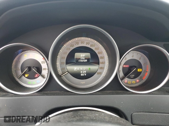 2014 Mercedes-Benz C-Class C 250 Sport with VIN WDDGF4HBXEA901622, listed as a Copart auction lot 47634425 with 173,739 mi miles and Salvage Title. Bid and sale history available at carsss.com. Image 9.