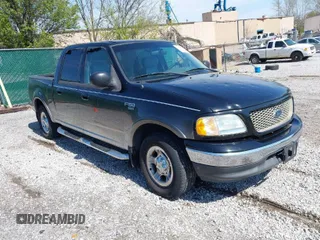 2003 Ford F-150 XLT with VIN 1FTRW07653KC18900, listed as a IAAI auction lot 41979710 with 99,525 mi miles. Bid and sale history available at carsss.com. Image 1.