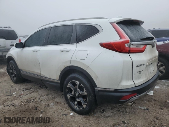 2019 Honda CR-V Touring with VIN JHLRW2H95KX013585, listed as a Copart auction lot 45602765 with 87,676 mi miles and Salvage Title. Bid and sale history available at carsss.com. Image 2.