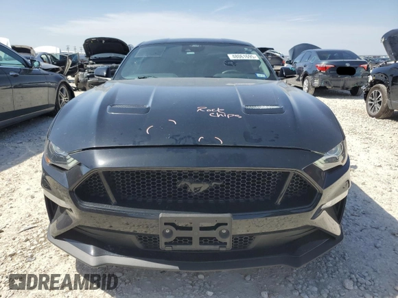 2022 Ford Mustang GT with VIN 1FA6P8CF5N5135124, listed as a Copart auction lot 48061695 with 15,662 mi miles and Salvage Title. Bid and sale history available at carsss.com. Image 5.