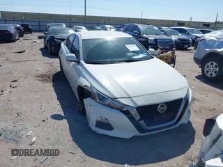 2019 Nissan Altima S z VIN 1N4BL4BV7KC227029, wystawiony jako IAAI lot #41972371 z przebiegiem 118 253 mil mil oraz . Historia ofert i sprzedaży dostępna na DreamBid. Obrazek 1.