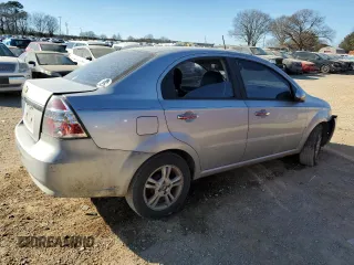 2009 Chevrolet Aveo 2LT with VIN KL1TG56E89B354608, listed as a Copart auction lot 47189715 with 167,563 mi miles and Salvage title. Bid and sale history available at DreamBid. Image 3.