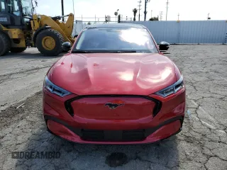 2023 Ford Mustang Mach-E Premium with VIN 3FMTK3R70PMA40851, listed as a Copart auction lot 55997745 with 9,754 mi miles and Salvage title. Bid and sale history available at DreamBid. Image 5.