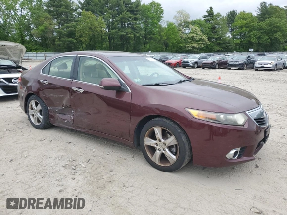 2011 Acura TSX with VIN JH4CU2F67BC011795, listed as a Copart auction lot 57939015 with 128,318 mi miles and Clean title. Bid and sale history available at DreamBid. Image 4.
