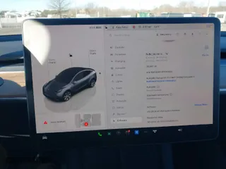 2023 Tesla Model Y Long Range with VIN 7SAYGDEE8PA140562, listed as a IAAI auction lot 41837231 with 30,847 mi miles. Bid and sale history available at carsss.com. Image 19.