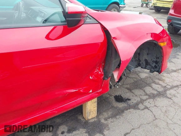 2019 Honda Civic Sport with VIN 2HGFC2F80KH538093, listed as a IAAI auction lot 42093863 with 63,349 mi miles and . Bid and sale history available at DreamBid. Image 17.