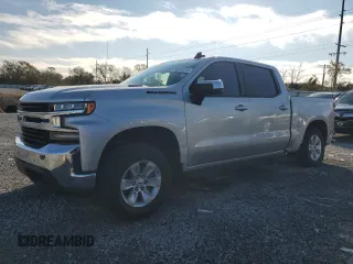 2020 Chevrolet Silverado 1500 LT with VIN 3GCPWCETXLG421791, listed as a Copart auction lot 86691014 with 60,445 mi miles and Salvage Title. Bid and sale history available at DreamBid. Image 1.