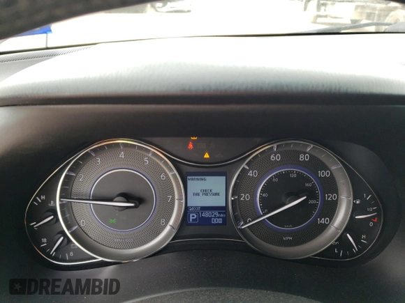 2013 Infiniti QX56 with VIN JN8AZ2NF2D9530785, listed as a Copart auction lot 41306444 with 148,029 mi miles and Salvage Title. Bid and sale history available at carsss.com. Image 9.