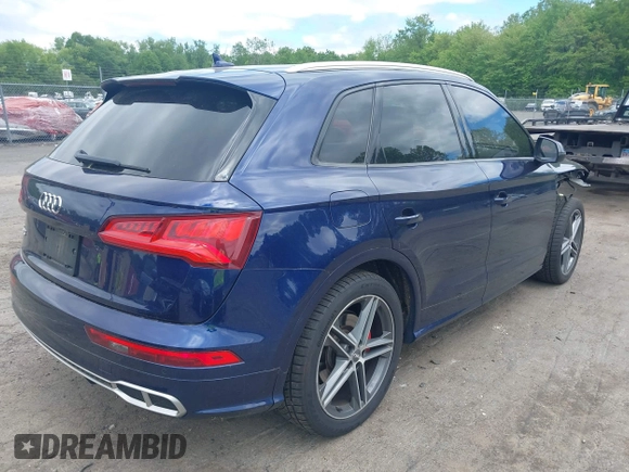 2018 Audi SQ5 Prestige with VIN WA1C4AFY6J2102360, listed as a IAAI auction lot 42302257 with 74,421 mi miles and . Bid and sale history available at DreamBid. Image 4.
