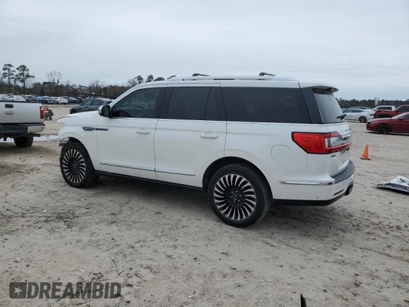 2020 Lincoln Navigator Black Label with VIN 5LMJJ2TT7LEL19771, listed as a Copart auction lot 46167285 with 99,753 mi miles and Salvage title. Bid and sale history available at DreamBid. Image 2.