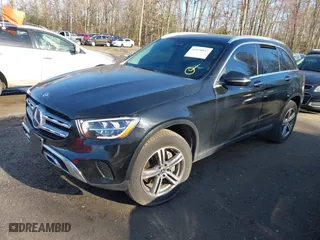 2022 Mercedes-Benz GLC with VIN W1N0G8EB9NG024549, listed as a IAAI auction lot 41870047 with 88,269 mi miles. Bid and sale history available at carsss.com. Image 2.