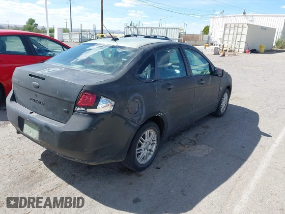 2008 Ford Focus SE with VIN 1FAHP35N08W257615, listed as a IAAI auction lot 42134968 with 179,979 mi miles and . Bid and sale history available at DreamBid. Image 4.
