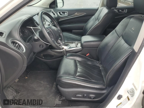 2013 Infiniti JX35 with VIN 5N1AL0MM9DC302590, listed as a Copart auction lot 75949544 with 163,544 mi miles and Salvage Title. Bid and sale history available at carsss.com. Image 7.