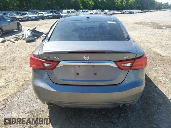 2017 Nissan Maxima S with VIN 1N4AA6AP2HC377302, listed as a Copart auction lot 61807035 with 110,995 mi miles and Salvage title. Bid and sale history available at DreamBid. Image 6.