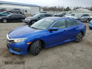 2016 Honda Civic Sedan EX-T with VIN 19XFC1F32GE205720, listed as a Copart auction lot 50694035 with 103,679 mi miles and Salvage Title. Bid and sale history available at carsss.com. Image 1.