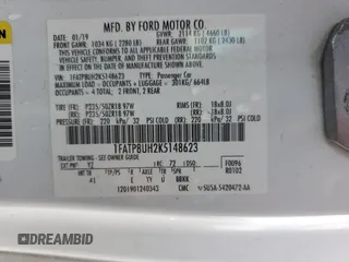 2019 Ford Mustang EcoBoost with VIN 1FATP8UH2K5148623, listed as a Copart auction lot 46192635 with 73,869 mi miles and Salvage Title. Bid and sale history available at carsss.com. Image 12.