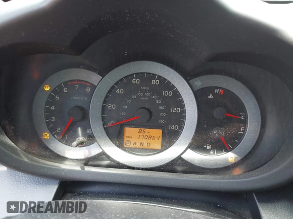 2010 Toyota RAV4 Sport with VIN JTMWF4DV9A5015896, listed as a IAAI auction lot 42224892 with 170,864 mi miles and . Bid and sale history available at DreamBid. Image 7.