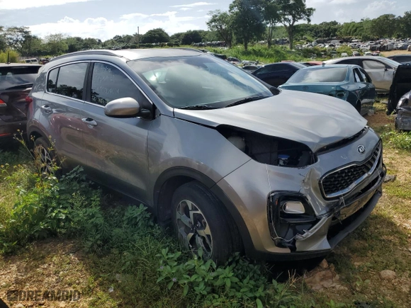 2020 Kia Sportage LX with VIN KNDPM3AC6L7703983, listed as a Copart auction lot 65364074 with 0 mi miles and Salvage Title. Bid and sale history available at carsss.com. Image 4.