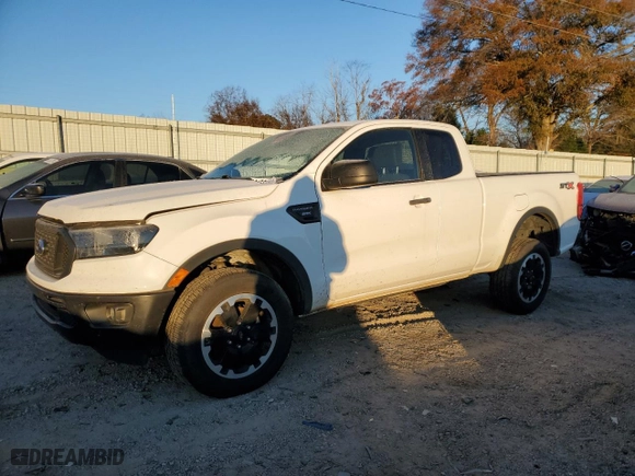 2021 Ford Ranger XL with VIN 1FTER1EH8MLD86171, listed as a Copart auction lot 82156344 with 93,428 mi miles and Salvage Title. Bid and sale history available at carsss.com. Image 1.