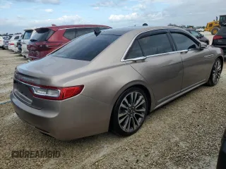 2020 Lincoln Continental Standard with VIN 1LN6L9PKXL5603974, listed as a Copart auction lot 74670224 with 0 mi miles and Salvage Title. Bid and sale history available at carsss.com. Image 3.