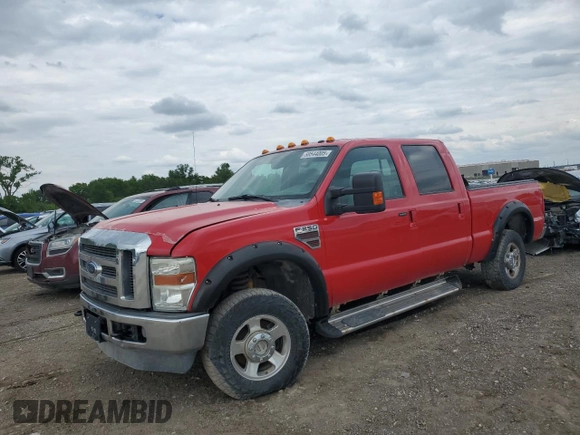 2010 Ford F-250 XL with VIN 1FTSW2BR9AEA55131, listed as a Copart auction lot 58544005 with 206,590 mi miles and Clean title. Bid and sale history available at DreamBid. Image 1.