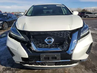 2021 Nissan Murano S with VIN 5N1AZ2ASXMC124346, listed as a Copart auction lot 42160355 with 24,580 mi miles and Salvage Title. Bid and sale history available at carsss.com. Image 5.