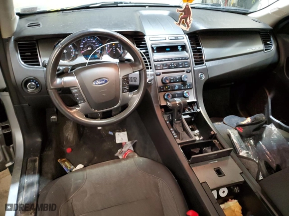 2011 Ford Taurus SEL with VIN 1FAHP2EW7BG159122, listed as a Copart auction lot 46426545 with 124,464 mi miles and Salvage Title. Bid and sale history available at carsss.com. Image 8.