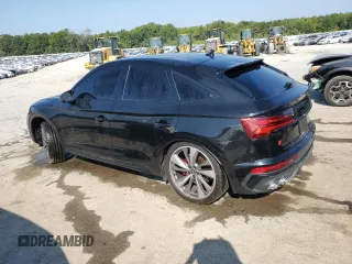 2024 Audi SQ5 Sportback Premium Plus with VIN WA124AFY7R2025294, listed as a Copart auction lot 67864824 with 2,776 mi miles and Salvage Title. Bid and sale history available at DreamBid. Image 2.