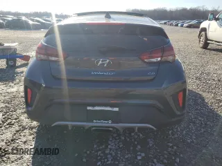 2019 Hyundai Veloster 2.0 Premium with VIN KMHTG6AF6KU012126, listed as a Copart auction lot 46351105 with 0 mi miles and Salvage Title. Bid and sale history available at carsss.com. Image 6.