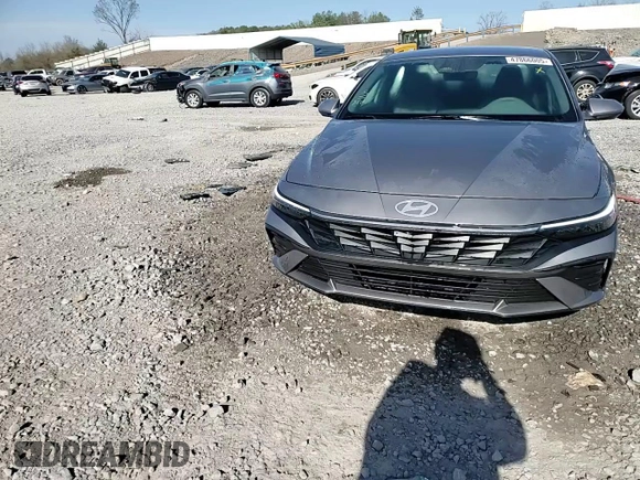 2024 Hyundai Elantra SE with VIN KMHLL4DGXRU799287, listed as a Copart auction lot 47866005 with 5,182 mi miles and Salvage Title. Bid and sale history available at DreamBid. Image 13.