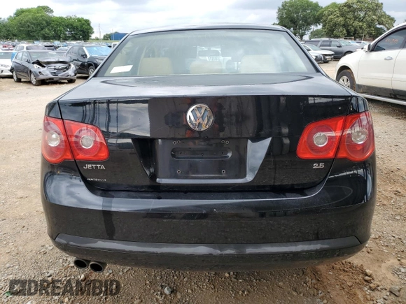 2006 Volkswagen Jetta 2.5L with VIN 3VWRF71K16M765137, listed as a Copart auction lot 57468505 with 205,439 mi miles and Salvage title. Bid and sale history available at DreamBid. Image 6.