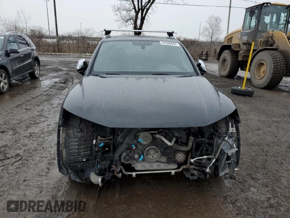 2018 Audi SQ5 with VIN WA1C4BFY1J2074523, listed as a Copart auction lot 84506844 with 125,172 mi miles and Salvage Title. Bid and sale history available at DreamBid. Image 5.