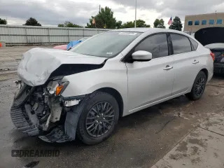 2017 Nissan Sentra S with VIN 3N1AB7AP5HY325038, listed as a Copart auction lot 58918975 with 164,232 mi miles and Salvage title. Bid and sale history available at DreamBid. Image 1.