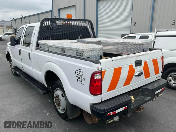 2016 Ford Super Duty F-250 SRW Lariat with VIN 1FT7W2B64GEA52030, listed as a IAAI auction lot 42179076 with 245,553 mi miles. Bid and sale history available at carsss.com. Image 1.