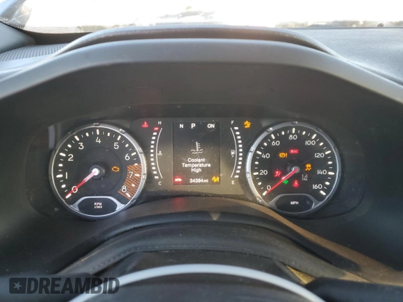 2022 Jeep Renegade Sport z VIN ZACNJDA15NPN60578, wystawiony jako Copart lot #80983114 z przebiegiem 34 394 mil mil oraz Szkoda całkowita • Salvage title. Historia ofert i sprzedaży dostępna na DreamBid. Obrazek 9.