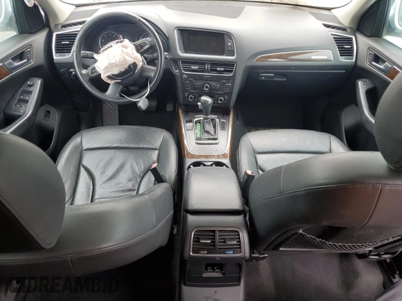 2011 Audi Q5 Premium with VIN WA1CFAFPXBA047825, listed as a Copart auction lot 59582395 with 91,581 mi miles and Salvage title. Bid and sale history available at DreamBid. Image 8.